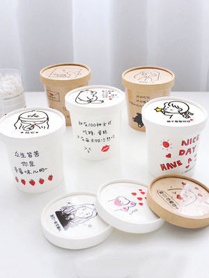 CE FSC Hot Drink 12oz Paper Bowl Silkscreen Printing